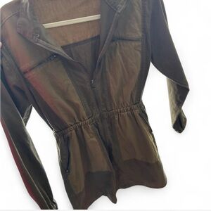 Zara Khaki Utility Jacket for Women